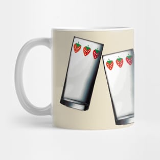 Nana strawberry glasses - Pixel Art #001 Mug